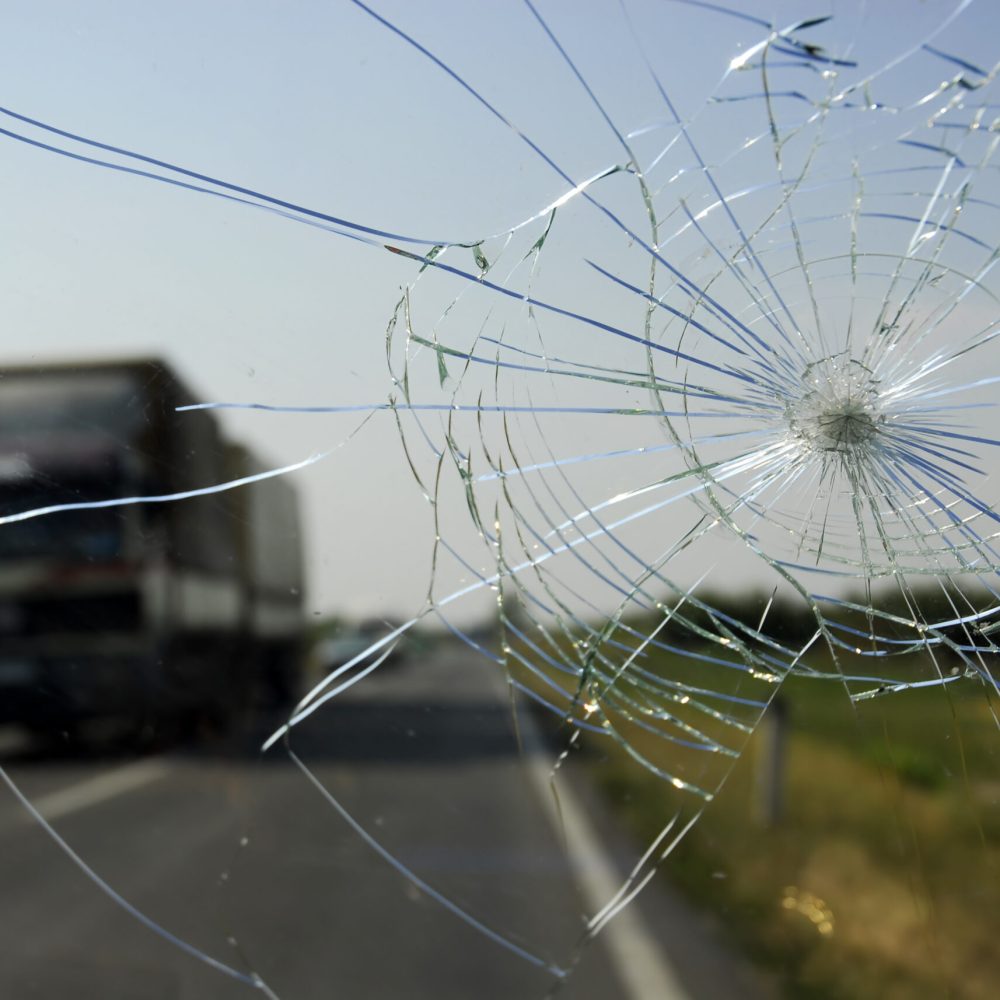 Broken Windshield